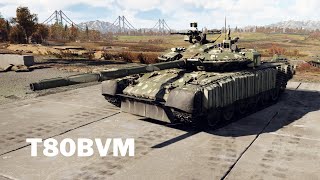 T80BVM and SU22M3 CAS war thunder gameplay ground rb [upl. by Eimmak]