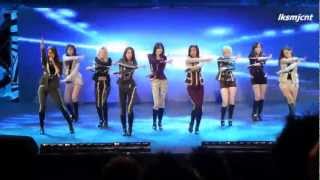 Fancam SNSD  Genie Mr Taxi Talk Run Devil Run The Boys  SBS Kpop Super Concert Irvine [upl. by Peursem]