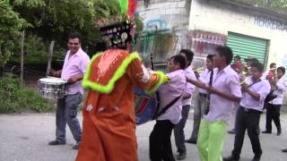 Chinelo De Coatetelco Bailando El Chaparro De La Tambora Banda SJ [upl. by Harv]