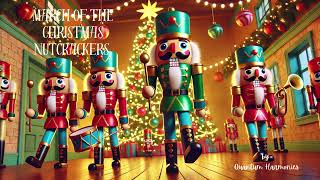 The March of the Christmas Nutcrackers 🎄🩰– A Fun and Festive Kids Holiday Christmas Song 🎄 🎅 [upl. by Auqinaj210]