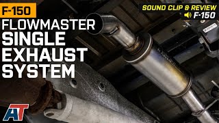 20152020 35L EcoBoost F150 Flowmaster FlowFX Extreme Single Exhaust System Review amp Sound Clip [upl. by Allicsirp]