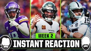 NFL Week 2 Instant Reaction Show [upl. by Irama140]