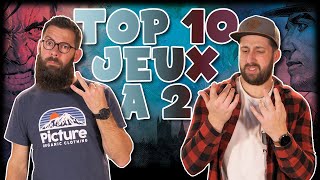 TOP 10 des jeux de société à 2 JOUEURS [upl. by Olva]