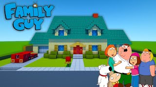 Minecraft Tutorial How To Make The Family Guy House Including Interior [upl. by Marba]