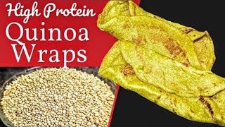 How to Cook Quinoa Perfectly High Protein Quinoa Wrap RecipeHealthy Breakfast [upl. by Otreblasiul]