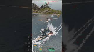 Warships🏴‍☠️  Italian Battleship gets rammed by destroyer worldofwarships wows cqc [upl. by Vera516]