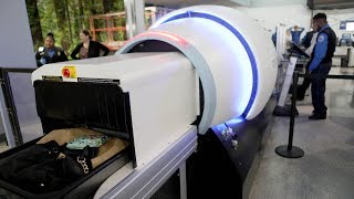 High tech TSA scanners give a closer look at airport baggage [upl. by Hnid]