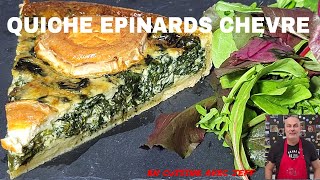 quiche aux épinards et chèvre [upl. by Occer]