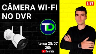 Câmera Wifi No DVR passo a passo [upl. by Nytsuj]