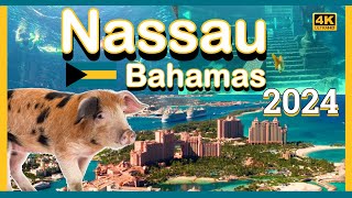 Nassau Bahamas Travel Guide  Beaches Boat Tours Atlantis Baha Mar [upl. by Ailuy]