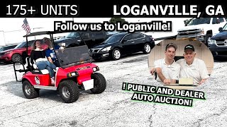 FOLLOW US TO LOGANVILLE 175 Prime units and counting Public Car Auction Mon Sept 23rd Ep 235 [upl. by Wilsey199]