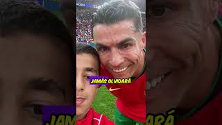 Hermoso gesto de Cristiano con este niño [upl. by Daphna]