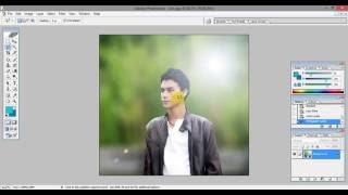 Adobe Photoshop CS Tutorial DSLR Type Image Edit [upl. by Temirf]