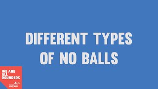 Different Types of No Balls in Rounders [upl. by Torosian975]