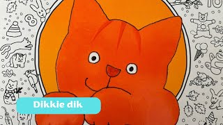 365 verhalen van Dikkie Dik zwarte poes en witte poes [upl. by Ingold]