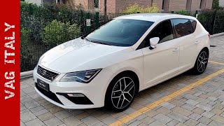 Seat Leon FR 2019 15 TSI 130cv Attivazioni varie [upl. by Manville]