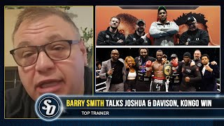 ANTHONY JOSHUA amp BEN DAVISON MADE PEOPLE EAT THEIR FG WORDS  Barry Smith [upl. by Eynaffit828]