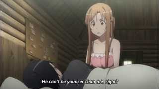 Sword Art Online  He cant be younger than me right HD [upl. by Carrie]