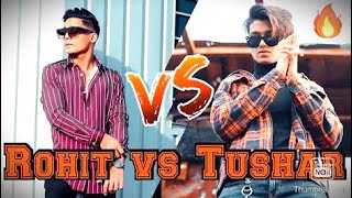 Tushar silawat Vs Rohit zinjurke Tik tok video  instagram reels  viral videos [upl. by Alanna]