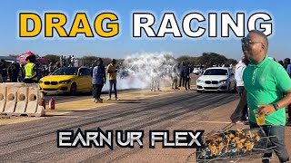 Drag Racing Car Event  ODI Raceway  Earn Ur Flex  BMW  Toyota Cressida Spinning [upl. by Rubenstein]