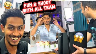 Amazing Shoot amp Fun With Team 🤣  Shahid Saifi NT  vlog shoot  Shahid Saifi NT  funny [upl. by Eanahs74]