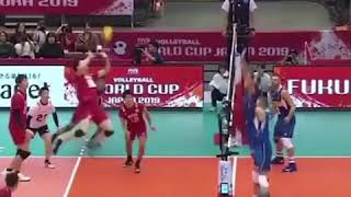 Yuki Ishikawa fake spike [upl. by Nya]