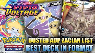 UNBEATABLE ADP Zacian V Deck BEST POKEMON TCG DECK right now [upl. by Mauralia]