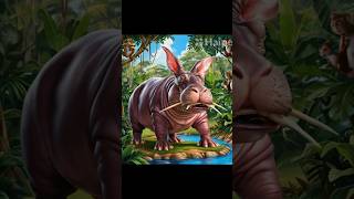 Insane Hippo  Rabbit Hybrid Creature [upl. by Hoskinson924]