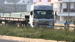 AMW trailer truck  Chennai bypass [upl. by Gherlein]