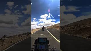 Worlds Highest Motorable Pass 19024 ft Umling La ktm gopro indianvalley bike adventure [upl. by Ilowell535]