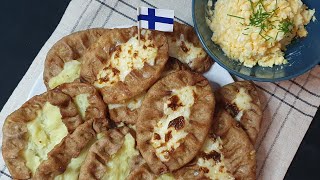 How to make Finnish Karelian Pies  Karjalanpiirakka recipe [upl. by Enifesoj796]