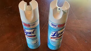 Lysol Disinfectant Spray [upl. by Kihtrak]