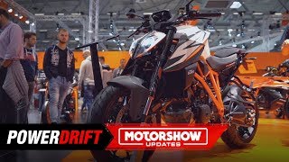 2019 KTM 1290 Super Duke R  Quintessential hooligan  Intermot 2018  PowerDrift [upl. by Aihsekyw692]