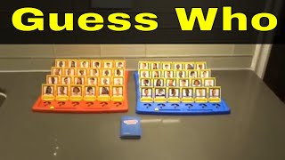 How To Play Guess Who Board GameFull Tutorial [upl. by Ailimac]