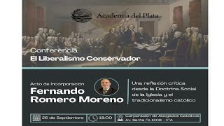 Acto de incorporación de Fernando Romero Moreno A la Academia del Plata [upl. by Evante]