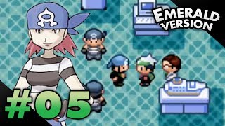 Lets Play Pokemon Emerald  Part 5  Slateport City [upl. by Maroney52]