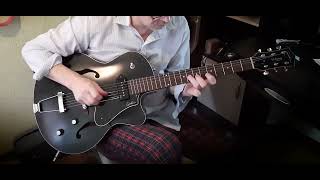 godin 5th avenue kingpin p90 Unboxing test demo [upl. by Guild]