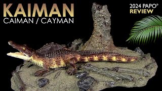 Papo ® Kaiman  Caiman  Cayman  Neuheit 2024 New  Review Deutsch  German [upl. by Ennasil]