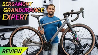 A Carbon Gravel Bike with Shimano GRX Groupset  Bergamont Grandurance Expert Malayalam Review [upl. by Goodson]