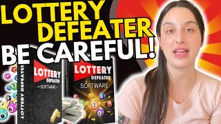 LOTTERY DEFEATER SOFTWARE ❌⛔BE CAREFUL⛔❌ LOTTERY DEFEATER REVIEWS  Lottery Software [upl. by Burris150]