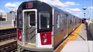 MTA New York City Subway The Kawasaki R142A amp R188 Subway Cars [upl. by Anitnahs]