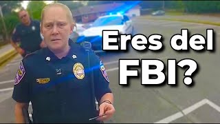 CUANDO POLICIAS ESTUPIDOS ARRESTAN AGENTES DEL FBI [upl. by Ynnaf]