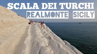 SCALA DEI TURCHI 🇮🇹 SICILY [upl. by Lyrpa]