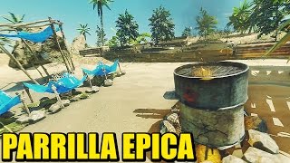 STRANDED DEEP 21  Parrilla agua DE LUJO  Gameplay Español [upl. by Eehtomit346]