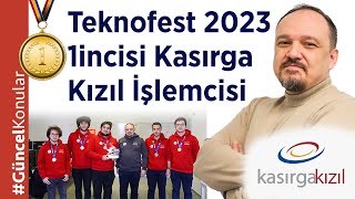 Teknofest 2023 1incisi Kasırga Kızıl İşlemcisi [upl. by Tam]