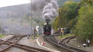 Ein Herbsttag an der Fichtelbergbahn [upl. by Orhtej]