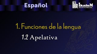 Tema 12 Función Apelativa Licenciatura [upl. by Leonie]