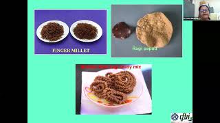 Millets value added technologies developed by CFTRI Mysore by Dr Usha D [upl. by Therese]