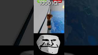 1000 IQ Roblox Moment🧠Troll Face Memeroblox shorts [upl. by Isewk]