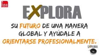 EXPLORA Orientación Vocacional y Profesional  TEA Ediciones [upl. by Annaoj]